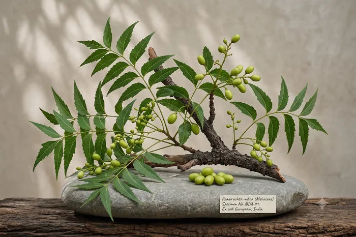 Neem botanical active specimen